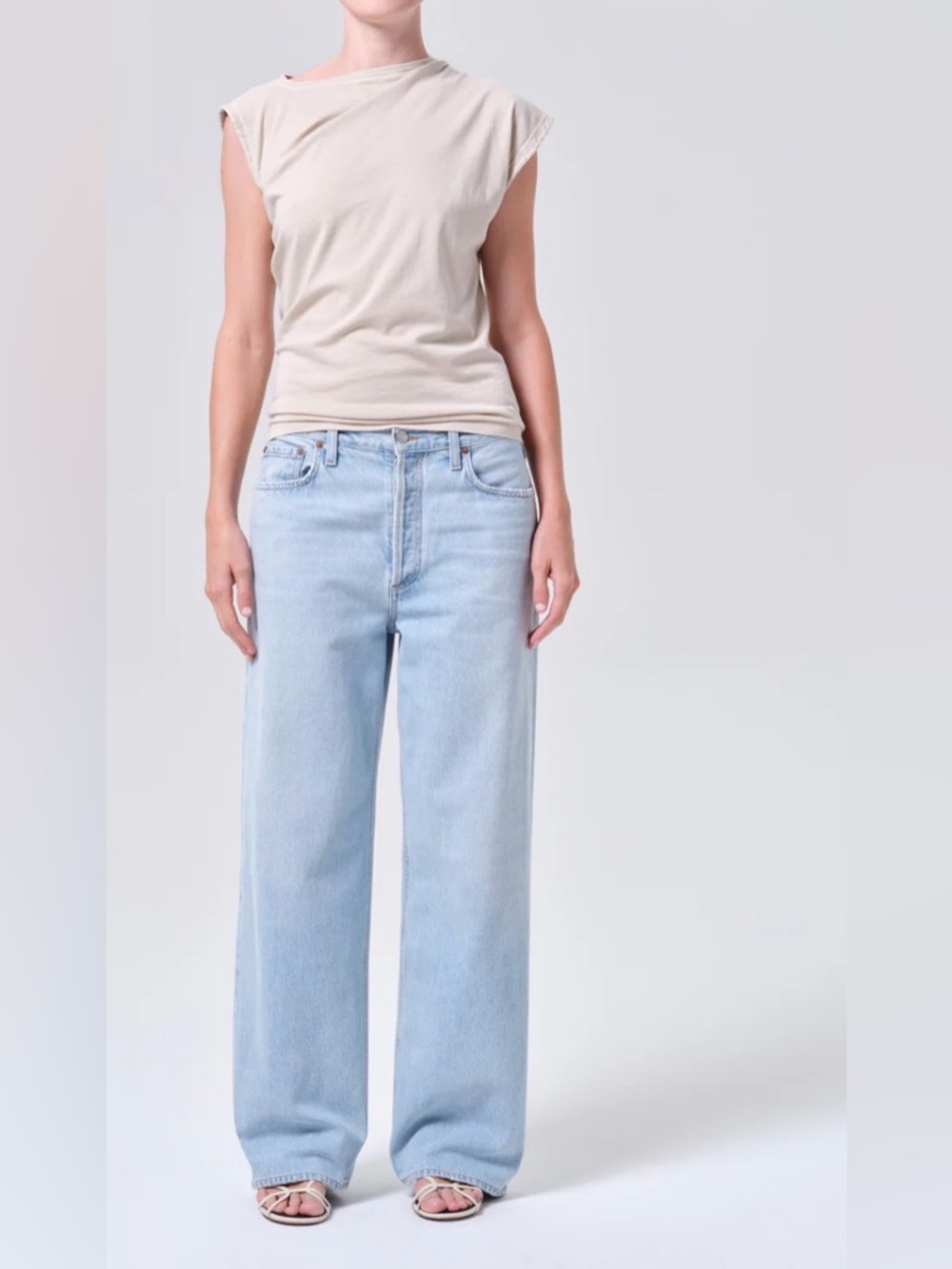 Agolde Low Slung Baggy Jeans